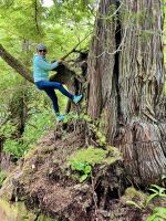 Urwald in Tofino mit Mogli &ndash; &copy; Elisabeth Fox-Maerki (Eberhardt TRAVEL)