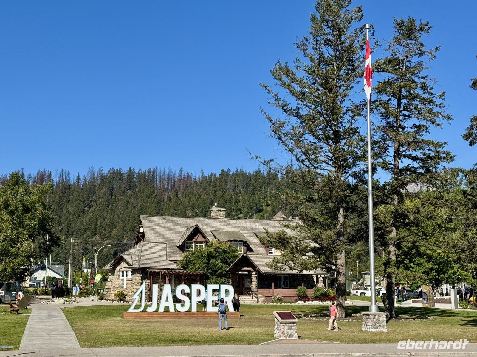 4. Tag – Jasper-Nationalpark – Besucherzentrum in Jasper &ndash; &copy; Andreas Wolfsteller (Eberhardt TRAVEL)