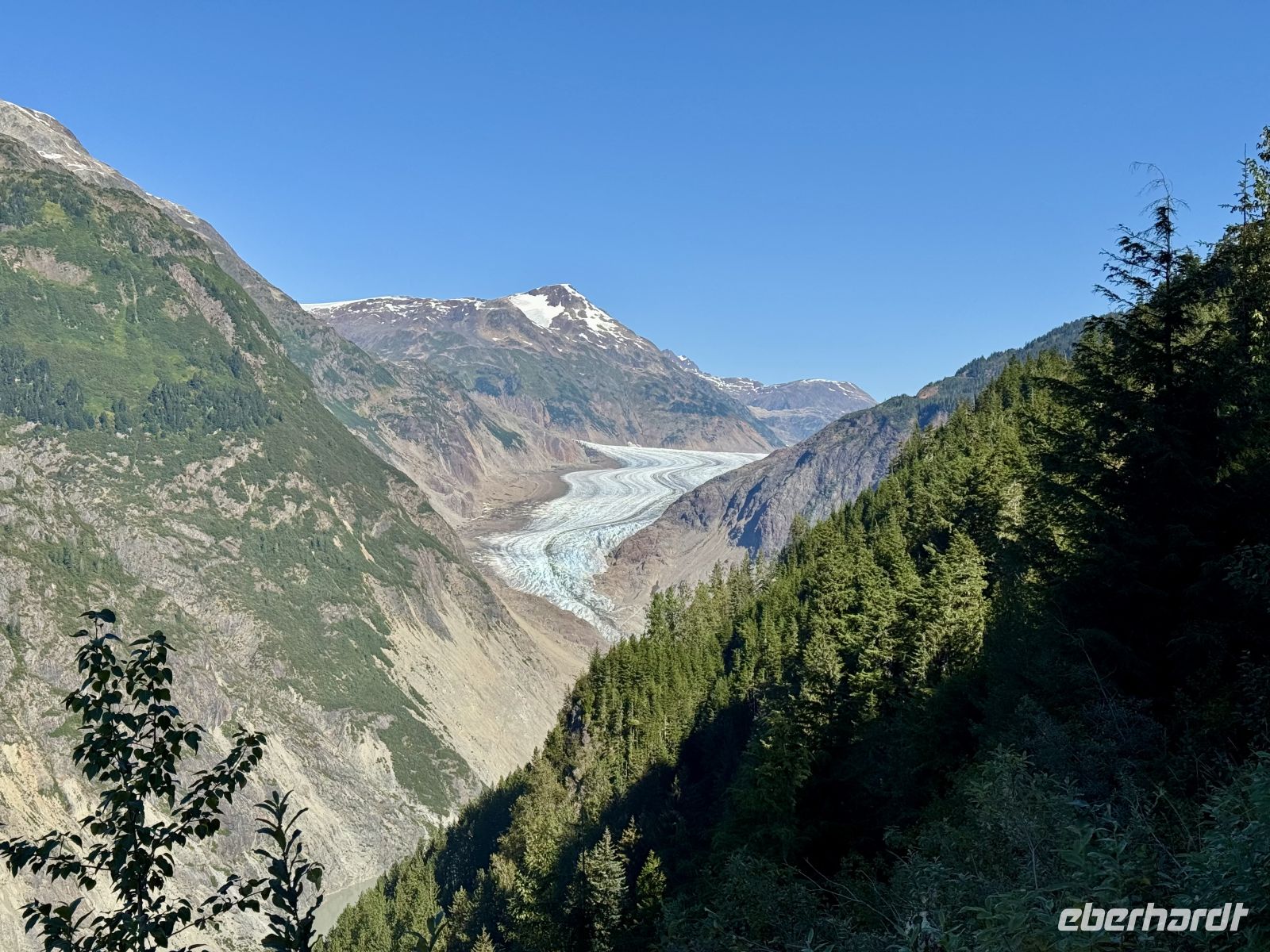 8. Tag – Tongass National Forest und Salmon Glacier – Gletscherzunge des Salmon Glacier &ndash; &copy; Andreas Wolfsteller (Eberhardt TRAVEL)