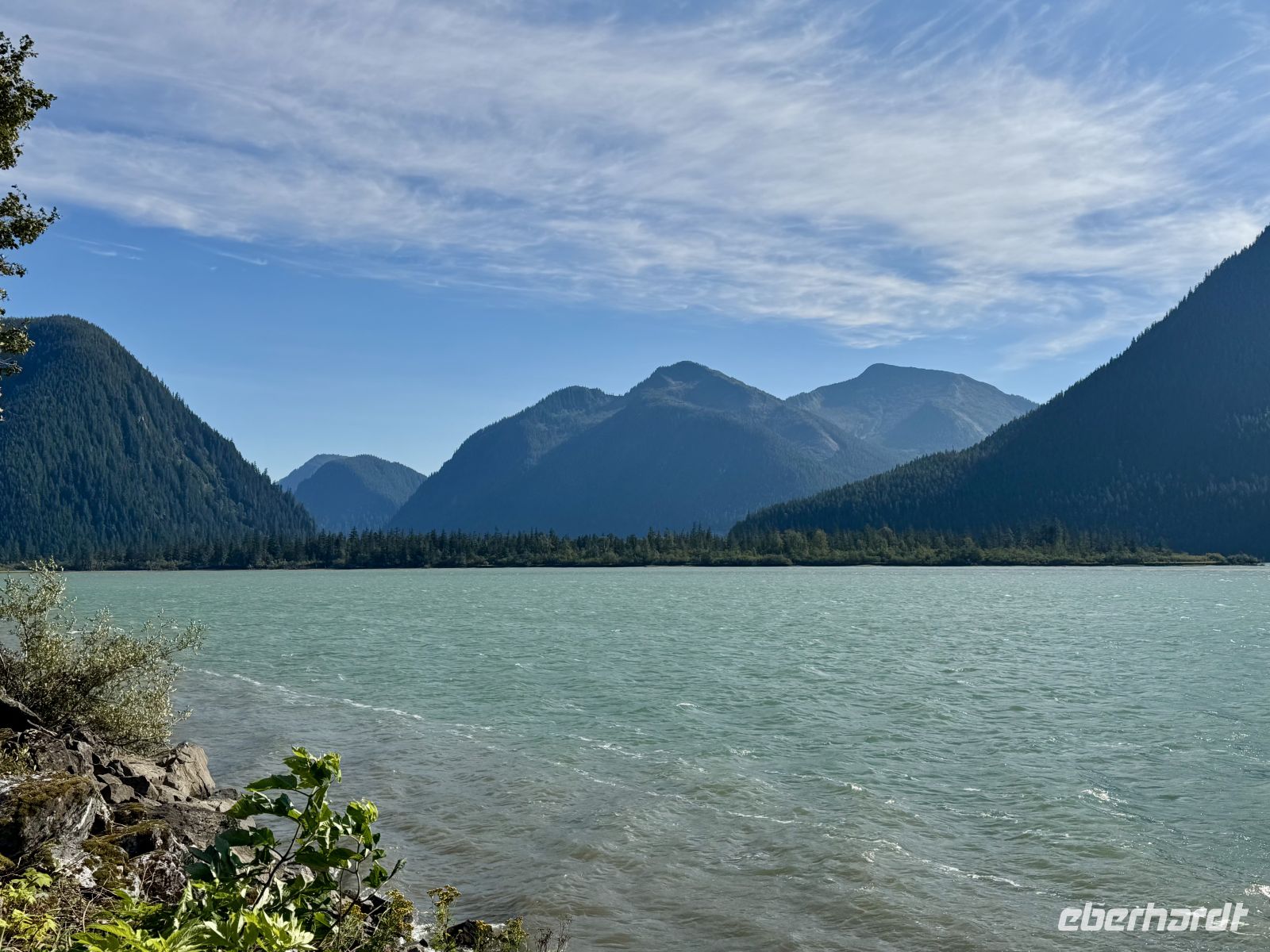9. Tag – Stewart bis Prince Rupert – Skeena River am Telegraph Point &ndash; &copy; Andreas Wolfsteller (Eberhardt TRAVEL)