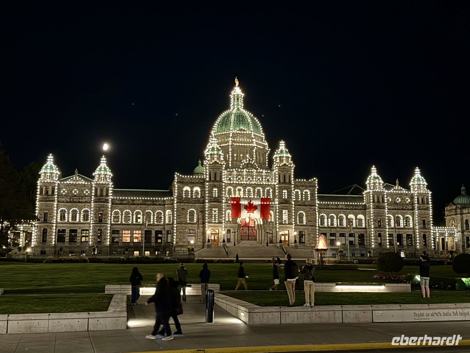 11. Tag – Port Hardy bis Victoria – Parlament bei Nacht &ndash; &copy; Andreas Wolfsteller (Eberhardt TRAVEL)