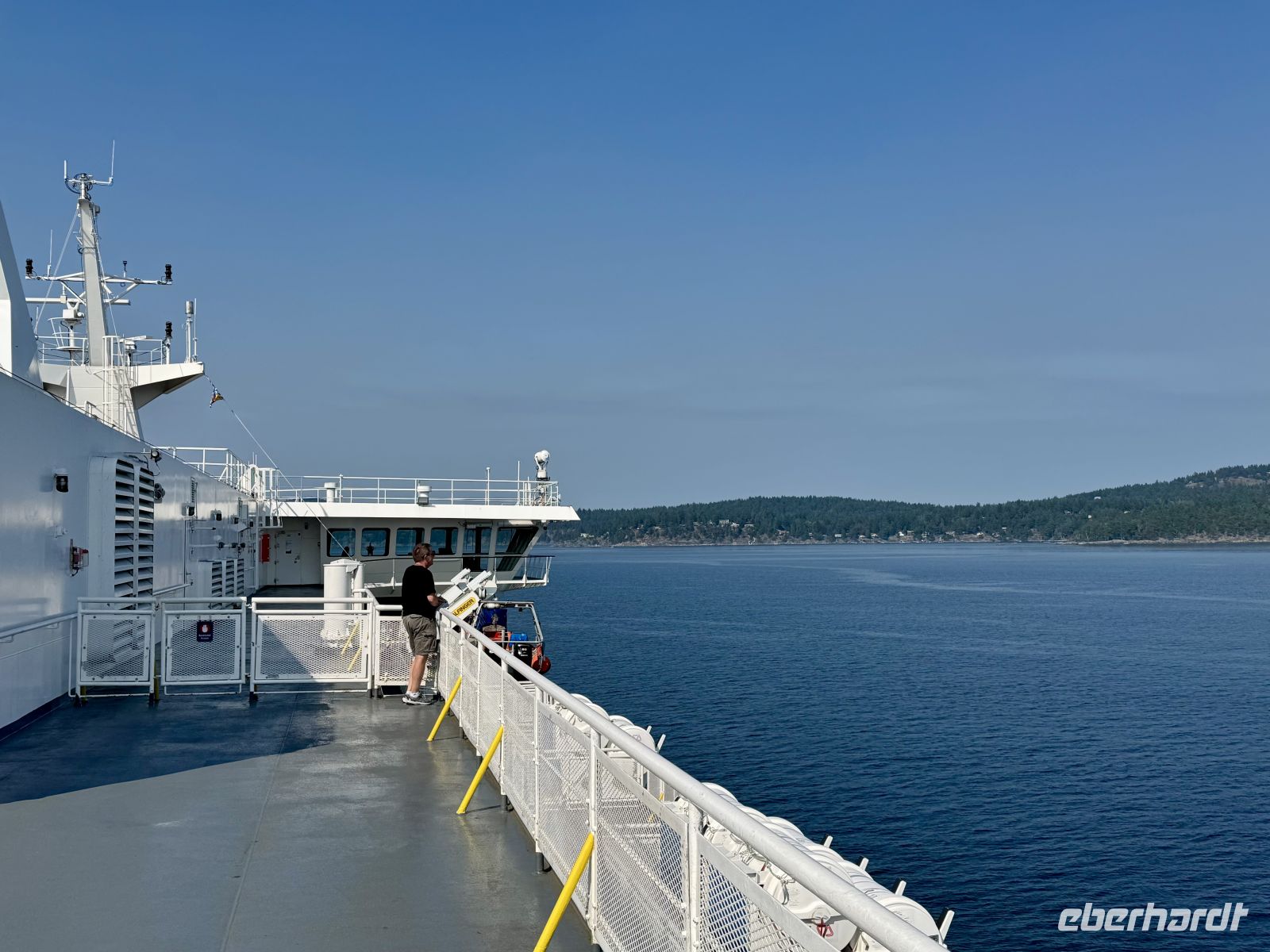 12. Tag – Victoria bis Vancouver – Überfahrt mit der Fähre nach Vancouver durch die Gulf Islands &ndash; &copy; Andreas Wolfsteller (Eberhardt TRAVEL)