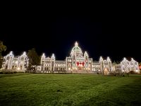16. Tag – Tofino bis Victoria – Spaziergang durch Victoria – Parlament bei Nacht &ndash; &copy; Andreas Wolfsteller (Eberhardt TRAVEL)