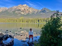 Pyramid Lake oben und unten &ndash; &copy; Elisabeth Fox-Maerki (Eberhardt TRAVEL)