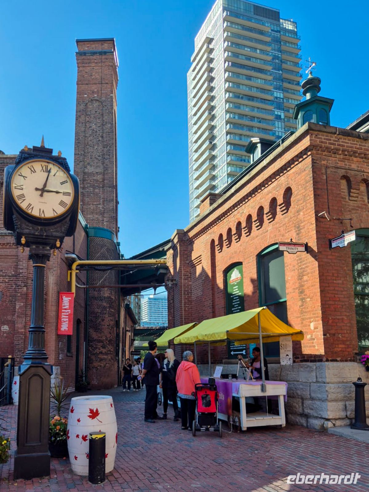 Distillery District Toronto - Kanada  &ndash; &copy; Marie Dittrich (Eberhardt TRAVEL)