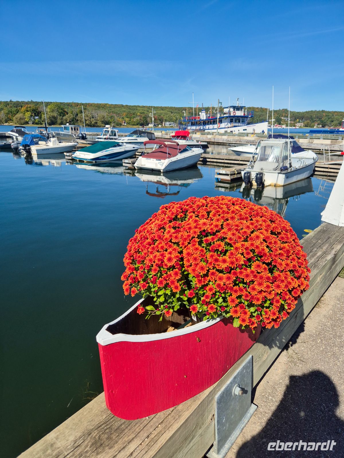Mittagspause in Penetanguishene - Kanada  &ndash; &copy; Marie Dittrich (Eberhardt TRAVEL)