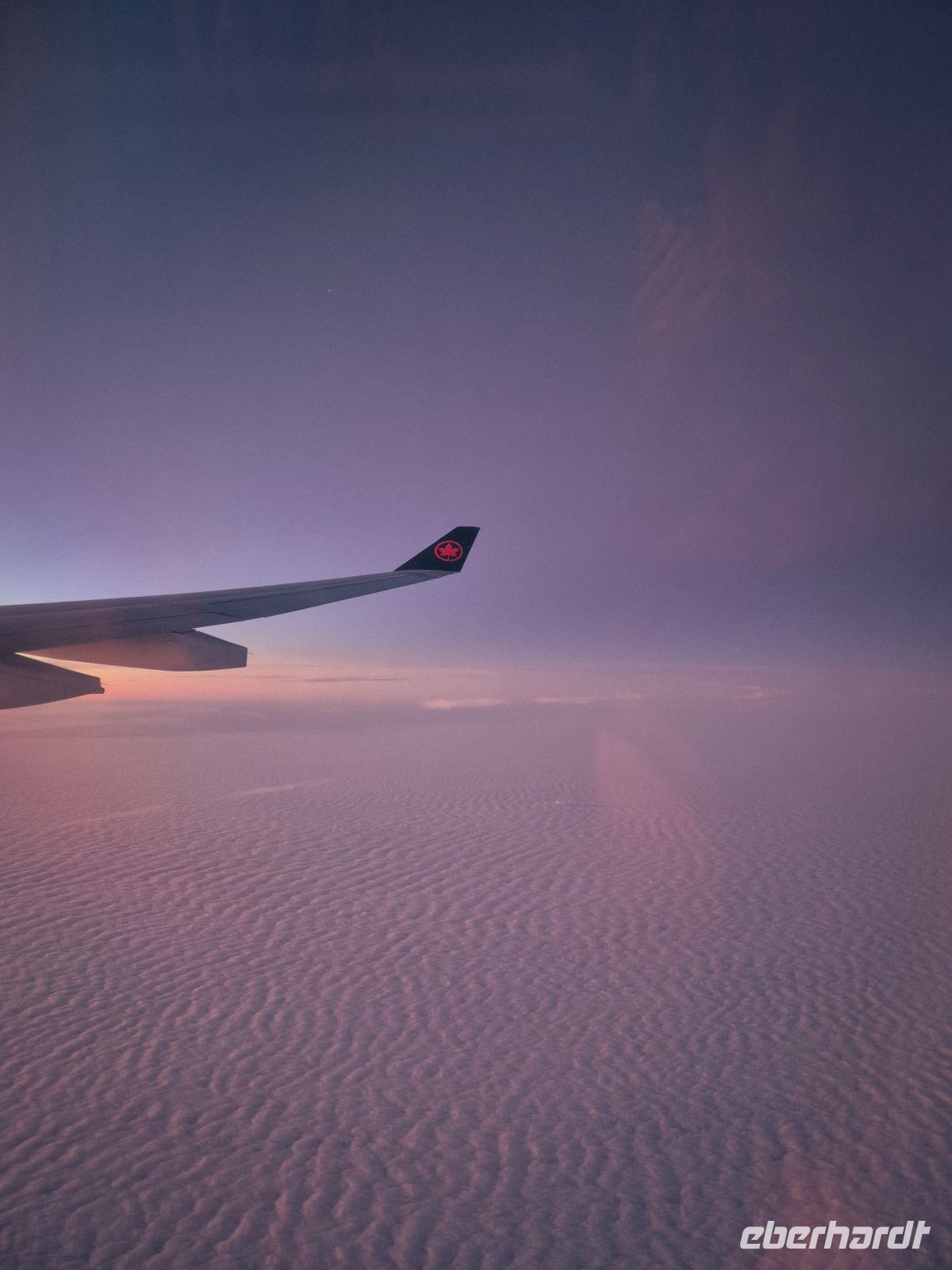 Rückflug aus Kanada  &ndash; &copy; Marie Dittrich (Eberhardt TRAVEL)