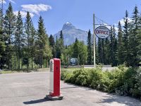 8. Tag: Banff-Nationalpark – Alte Tankstelle am Johnston Canyon &ndash; &copy; Andreas Wolfsteller (Eberhardt TRAVEL)