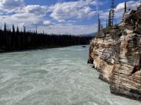 9. Tag: Icefields Parkway – Spaziergang zu den Athabasca Falls &ndash; &copy; Andreas Wolfsteller (Eberhardt TRAVEL)