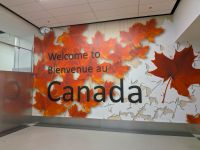 1) Willkommen in Kanada, Flughafen Calgary