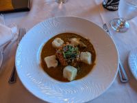 56) Abendessen in Becker`s Lodge Jasper, Kanada
