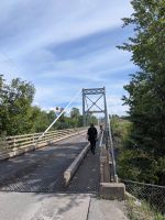 138) Hagwilget Canyon Bridge, Kanada