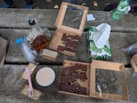 178) Picknick auf dem Weg nach Prince Rupert, Kanada
