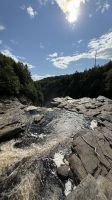  Quebec - Spaziergang durch den Sainte Anne Canyon 