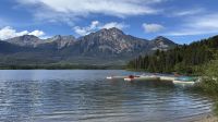 Rückfahrt nach Jasper - Fotostopp am Pyramide Lake  &ndash; &copy; Jacob Spangenberg (Eberhardt TRAVEL)