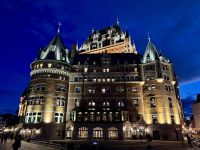 2. Tag: Québec am Abend – Château Frontenac &ndash; &copy; Andreas Wolfsteller (Eberhardt TRAVEL)