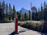 9. Tag: Banff & Yoho National Park – Historische Tankstelle am Johnston Canyon &ndash; &copy; Andreas Wolfsteller (Eberhardt TRAVEL)