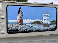 16. Tag: Tofino bis Victoria – Wandgemälde in Chemainus &ndash; &copy; Andreas Wolfsteller (Eberhardt TRAVEL)