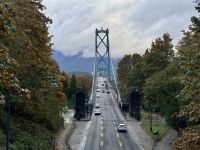 17. Tag: Stadtrundfahrt Vancouver – Zufahrt zur Lions Gate Bridge &ndash; &copy; Andreas Wolfsteller (Eberhardt TRAVEL)