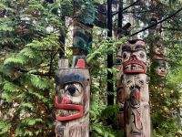 Totem im Capilano Haengebruecke Park