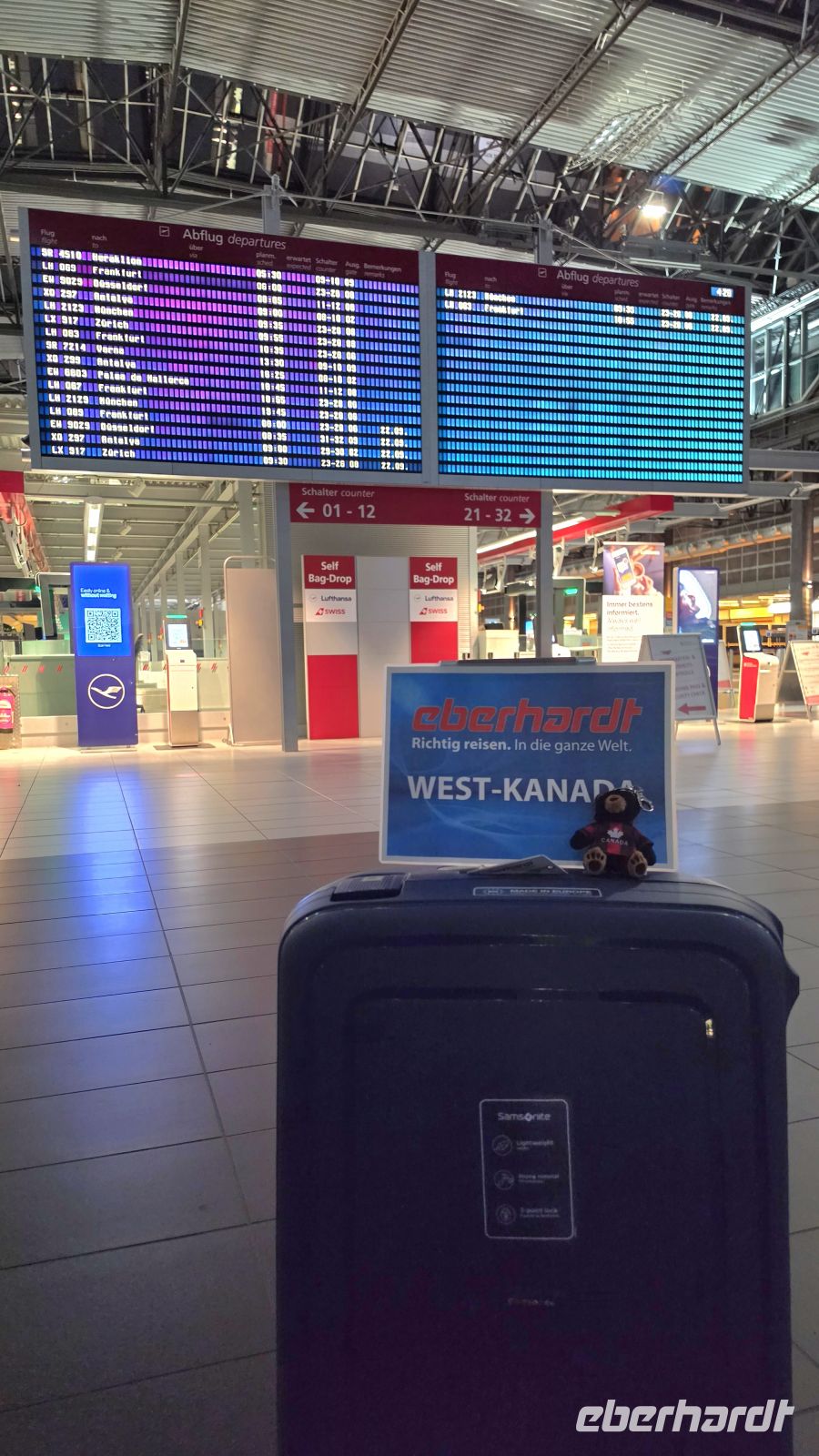 Flug nach Kanada - Flughafen Dresden &ndash; &copy; Kristin Weigel (Eberhardt TRAVEL)