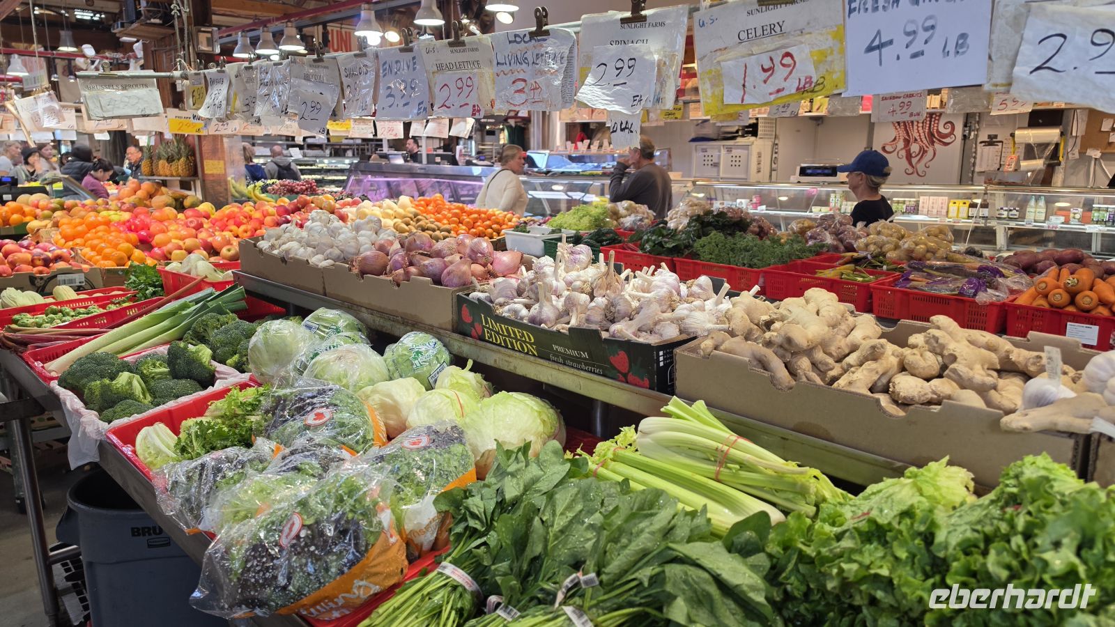 Markthalle auf Granville Island in Vancouver &ndash; &copy; Kristin Weigel (Eberhardt TRAVEL)