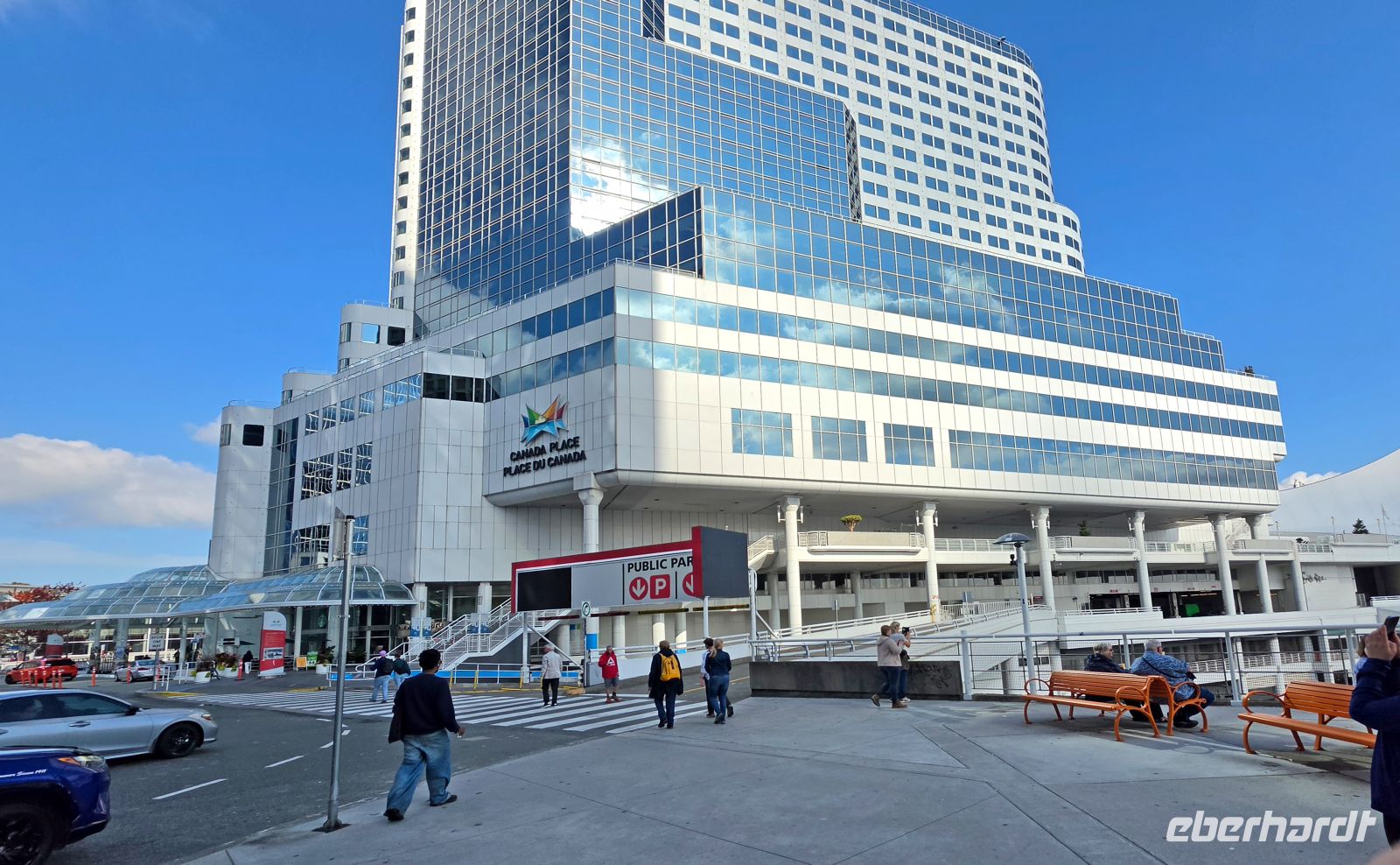 Kreuzfahrthafen Canada Place in Vancouver &ndash; &copy; Kristin Weigel (Eberhardt TRAVEL)