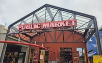 Markthalle auf Granville Island in Vancouver