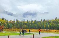 Der Mount Robson ist wolkenverhangen &ndash; &copy; Kristin Weigel (Eberhardt TRAVEL)