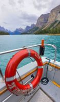 Bootsfahrt auf dem Maligne Lake &ndash; &copy; Kristin Weigel (Eberhardt TRAVEL)