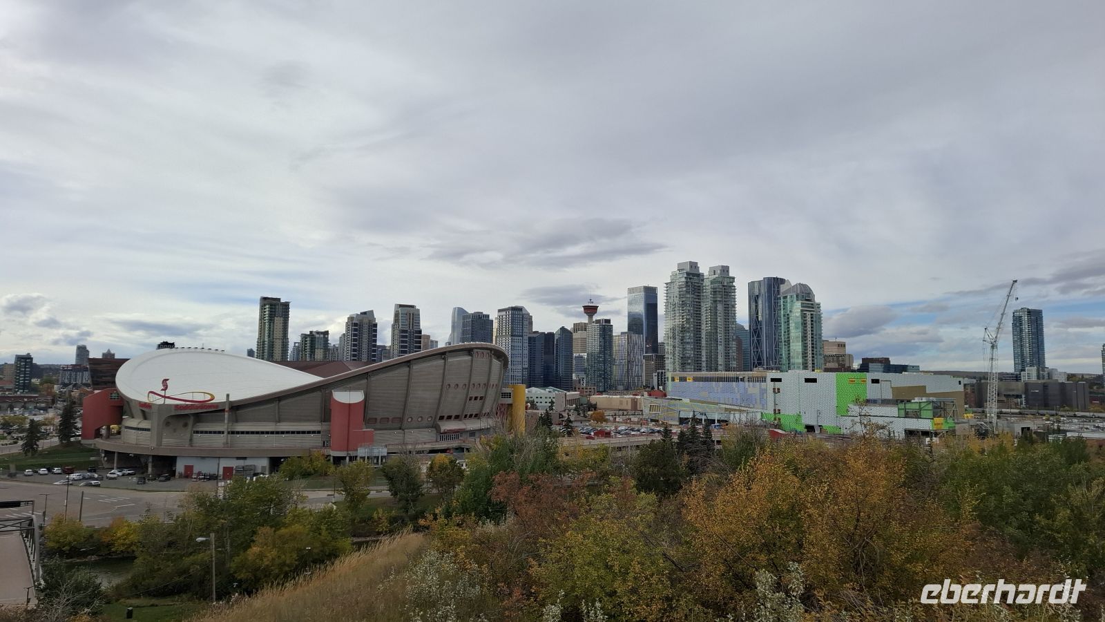 Calgary Sattle Dome + Skyline.jpg &ndash; &copy; Katja Haubold (Eberhardt TRAVEL)