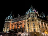 175) Chateau Frontenac, Abendliches Quebec, Kanada &ndash; &copy; Teresa Rumpel (Eberhardt TRAVEL)