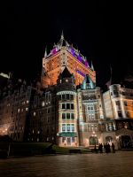 176)  Chateau Frontenac, Abendliches Quebec, Kanada &ndash; &copy; Teresa Rumpel (Eberhardt TRAVEL)