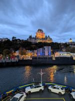 242) Abendliches Quebec, Fährüberfahrt nach Levis von Quebec, Kanada &ndash; &copy; Teresa Rumpel (Eberhardt TRAVEL)