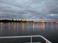 243) Abendliches Quebec, Fährüberfahrt nach Levis von Quebec, Kanada &ndash; &copy; Teresa Rumpel (Eberhardt TRAVEL)