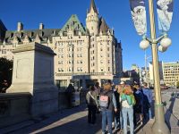 Blick auf das Hotel Chateau Laurier &ndash; &copy; Gunter Looß (Eberhardt TRAVEL)