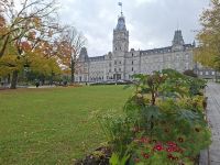 vor dem Parlamentsgebäude in Quebec &ndash; &copy; Gunter Looß (Eberhardt TRAVEL)
