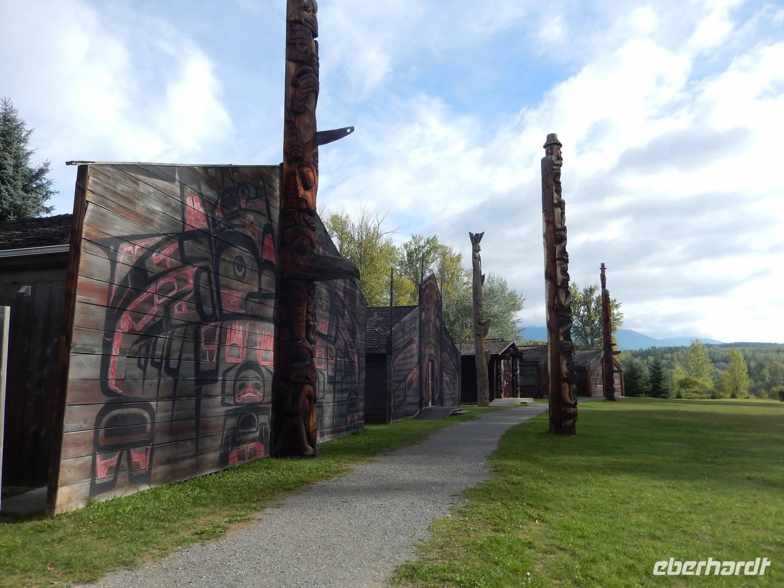 Indianerdorf Ksan &ndash; &copy; Manuela Kreuz (Eberhardt TRAVEL)
