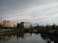 Abendspaziergang in Fairbanks