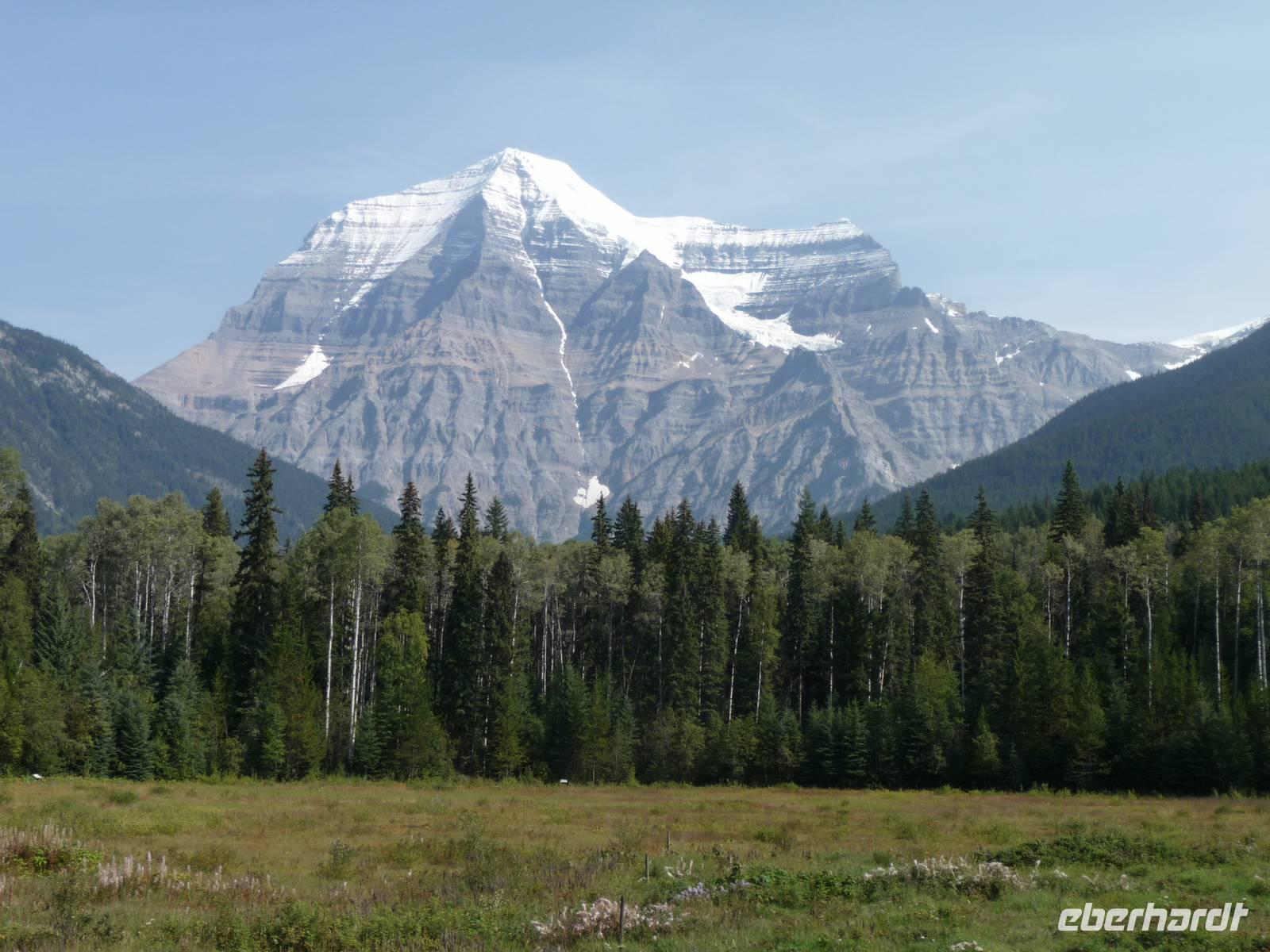 Mount Robson ohne Wolke ! &ndash; &copy; Elisabeth Fox-Maerki (Eberhardt TRAVEL)