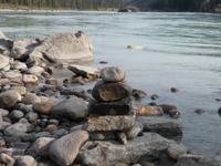 Einsiedler Inukshuk &ndash; &copy; Elisabeth Fox-Maerki (Eberhardt TRAVEL)