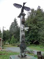 Lustiger Totem &ndash; &copy; Elisabeth Fox-Maerki (Eberhardt TRAVEL)