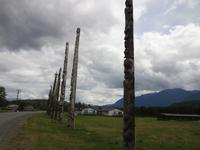 Kitwanga's geschichtserzaehlende Pfaehle, Totem &ndash; &copy; Elisabeth Fox-Maerki (Eberhardt TRAVEL)