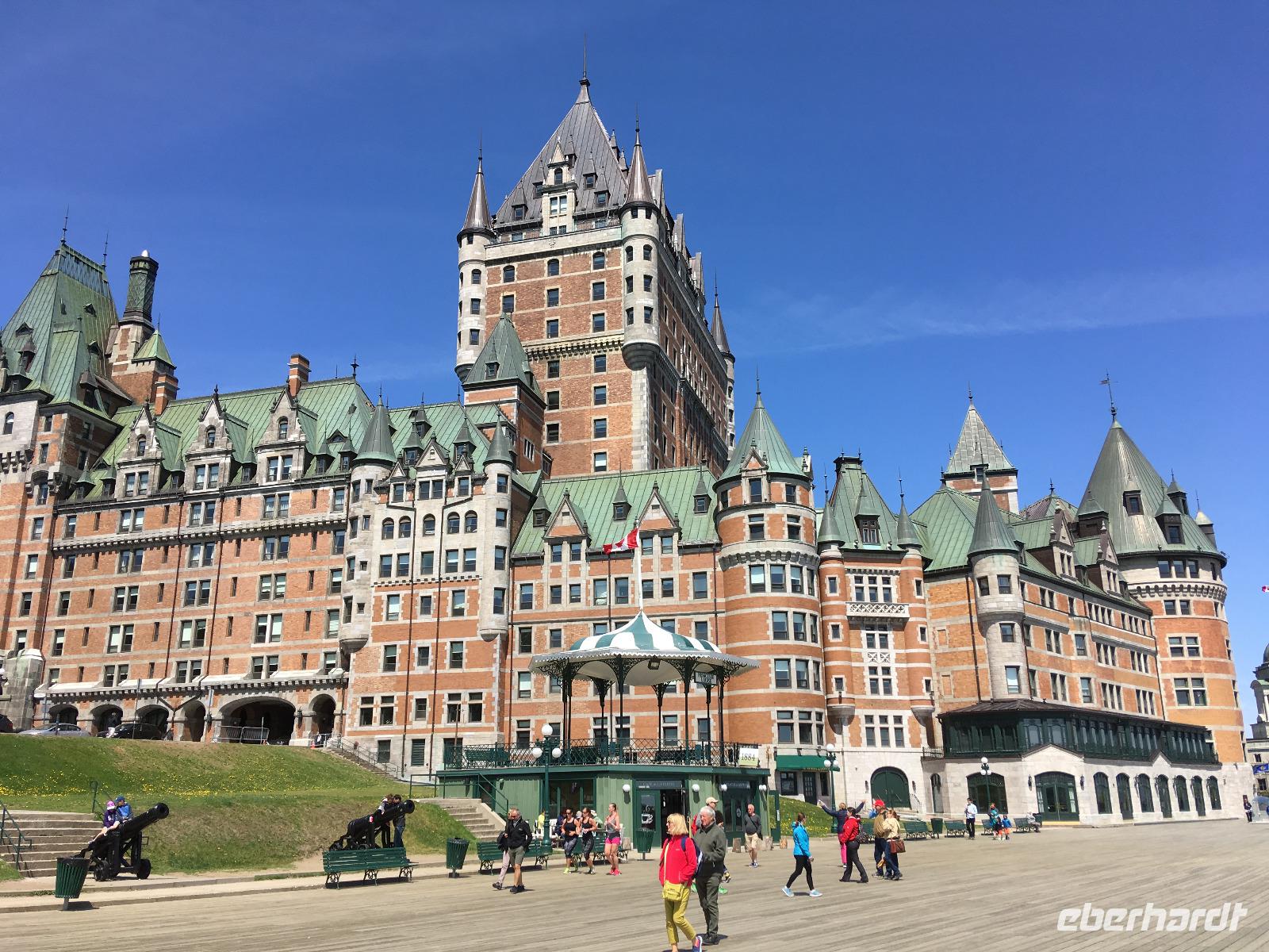 Stadtrundfahrt Quebec - Château Frontenac &ndash; &copy; Andreas Wolfsteller (Eberhardt TRAVEL)