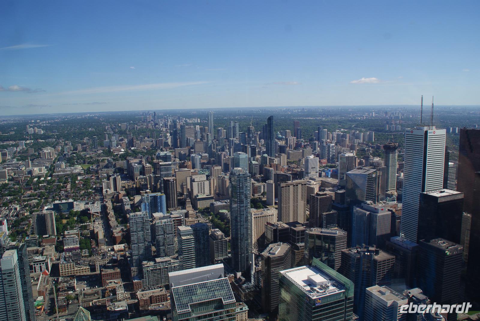 Blick vom CN Tower &ndash; &copy; Susanne Schirmann (Eberhardt TRAVEL)