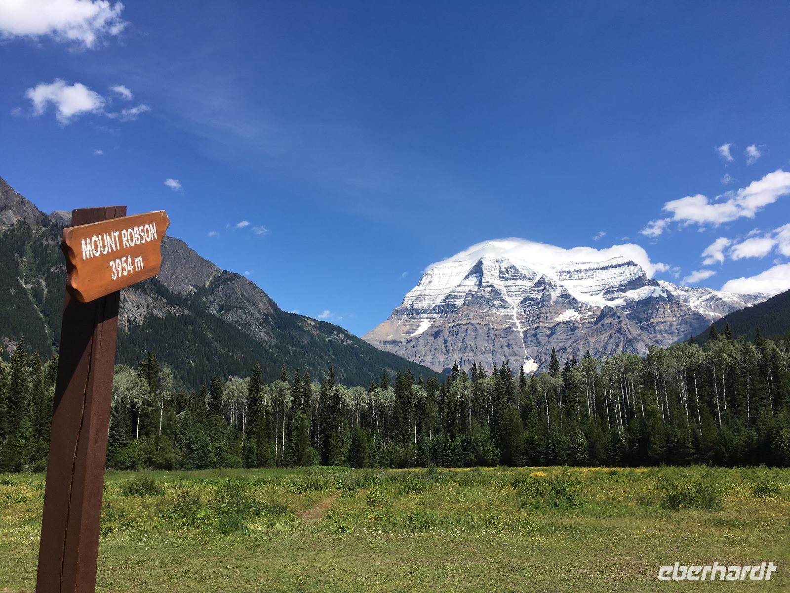 Mount Robson mit Kaeppi &ndash; &copy; Elisabeth Fox-Maerki (Eberhardt TRAVEL)