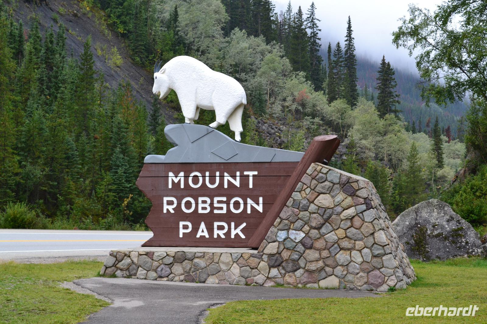 Willkommen im Mount Robson Provincial Park &ndash; &copy; Andreas Wolfsteller (Eberhardt TRAVEL)