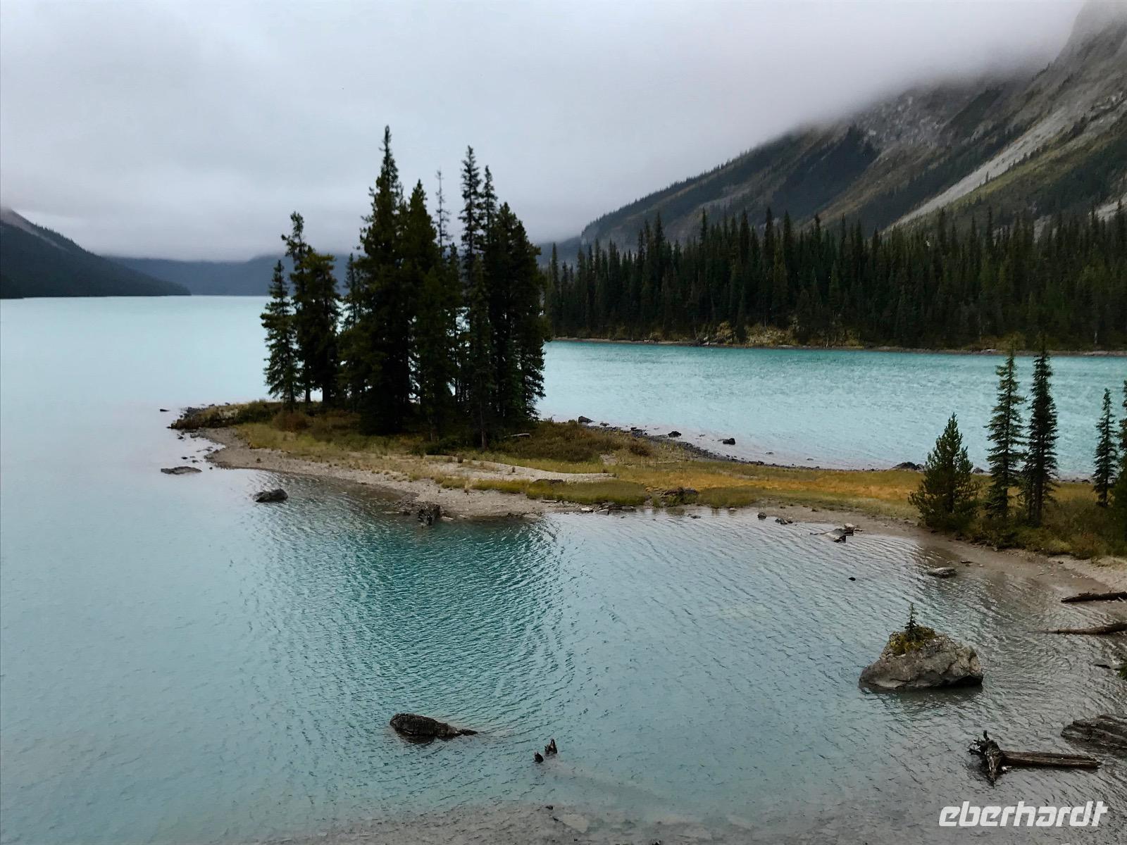 122. Spirit Island auf dem Maligne Lake &ndash; &copy; Marianne Förster (Eberhardt TRAVEL)