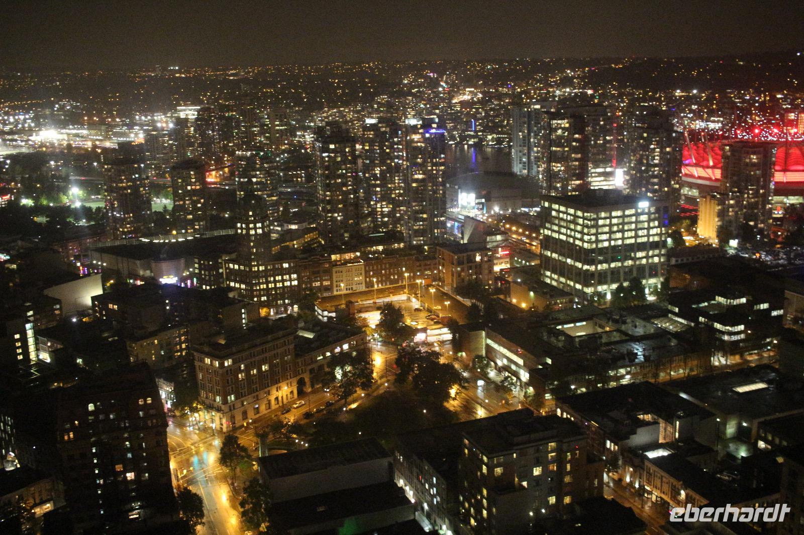 457. Blick auf Vancouver am Abend &ndash; &copy; Marianne Förster (Eberhardt TRAVEL)