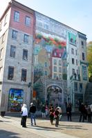 Fassaden-Gemälde in Quebec &ndash; &copy; Kristin Weigel (Eberhardt TRAVEL)